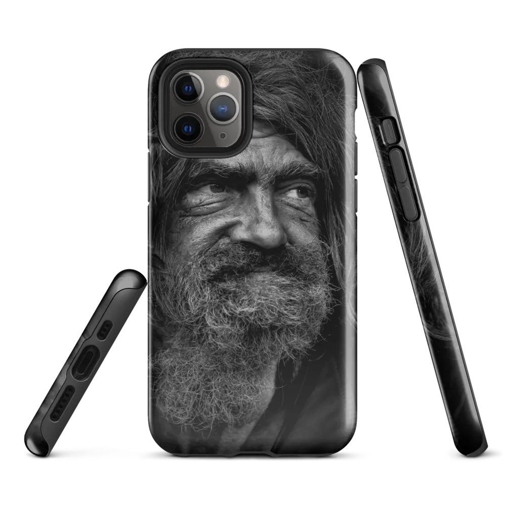 Exclusive Elderly Man Designed Phone Case - Unique Protection for Your Device product image (2)