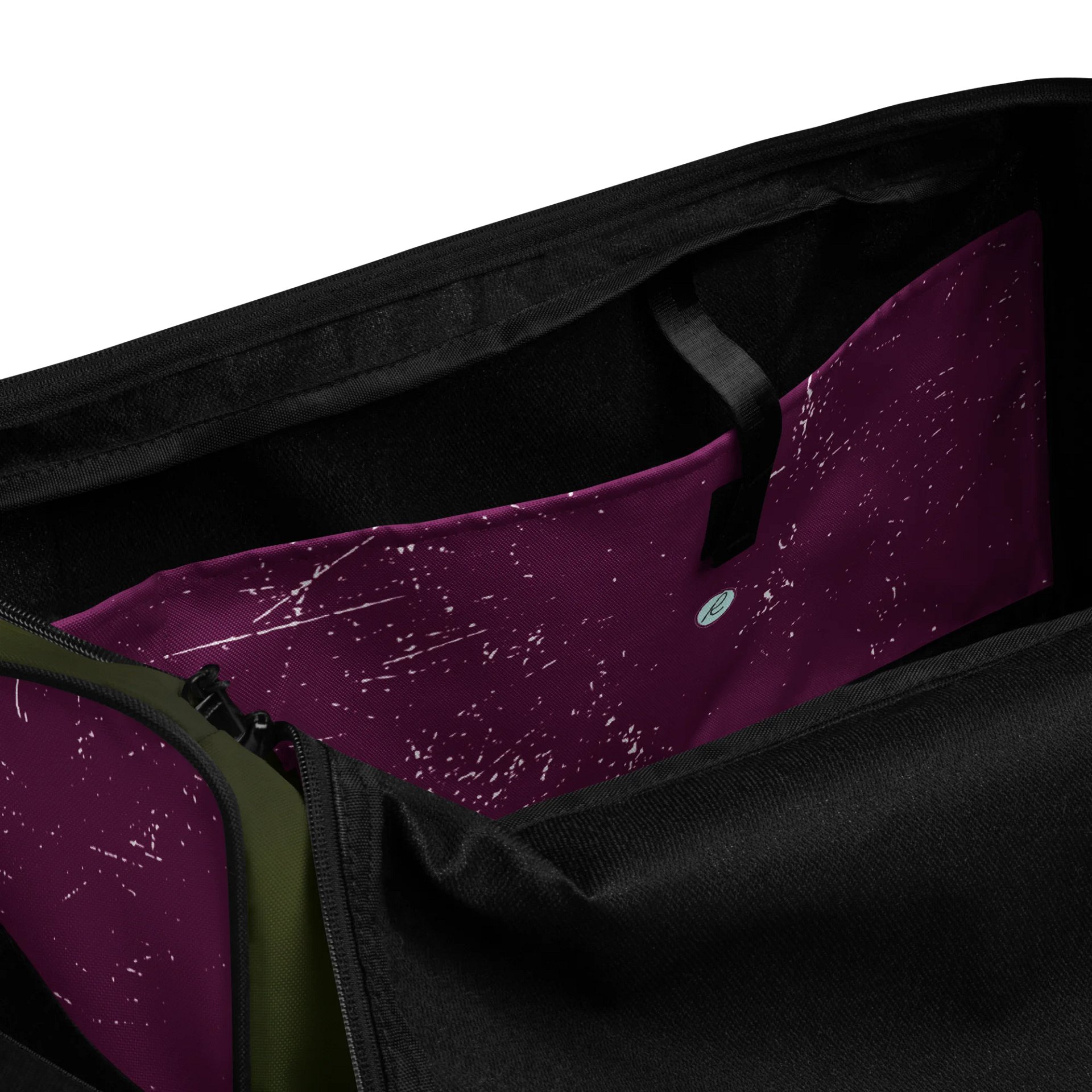 Travel bag - Purple blossoms against a dark background product image (7)