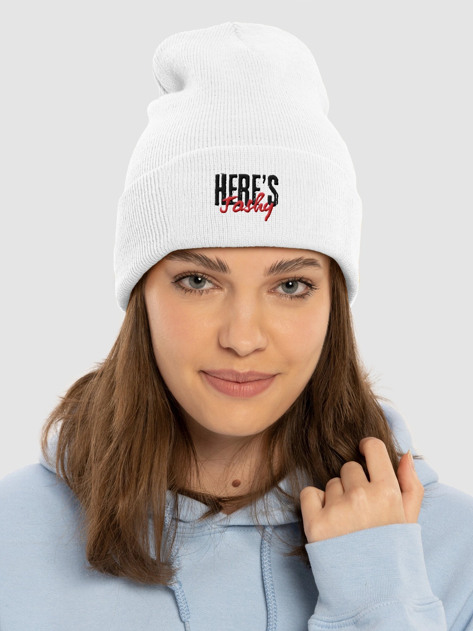 Joshy White Beanie product image (3)