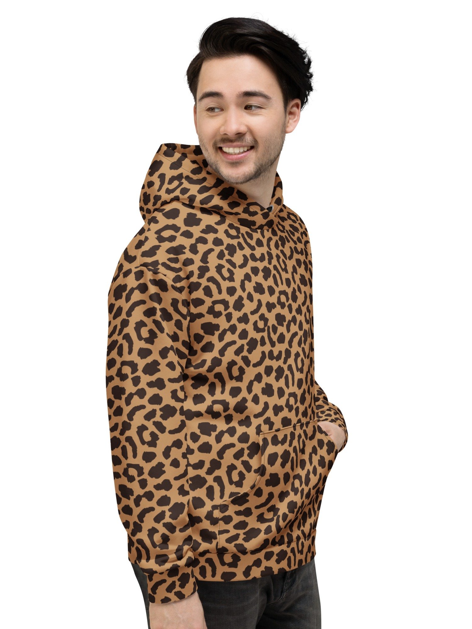 Bold Leopard Print Hoodie for Casual Streetwear product image (10)
