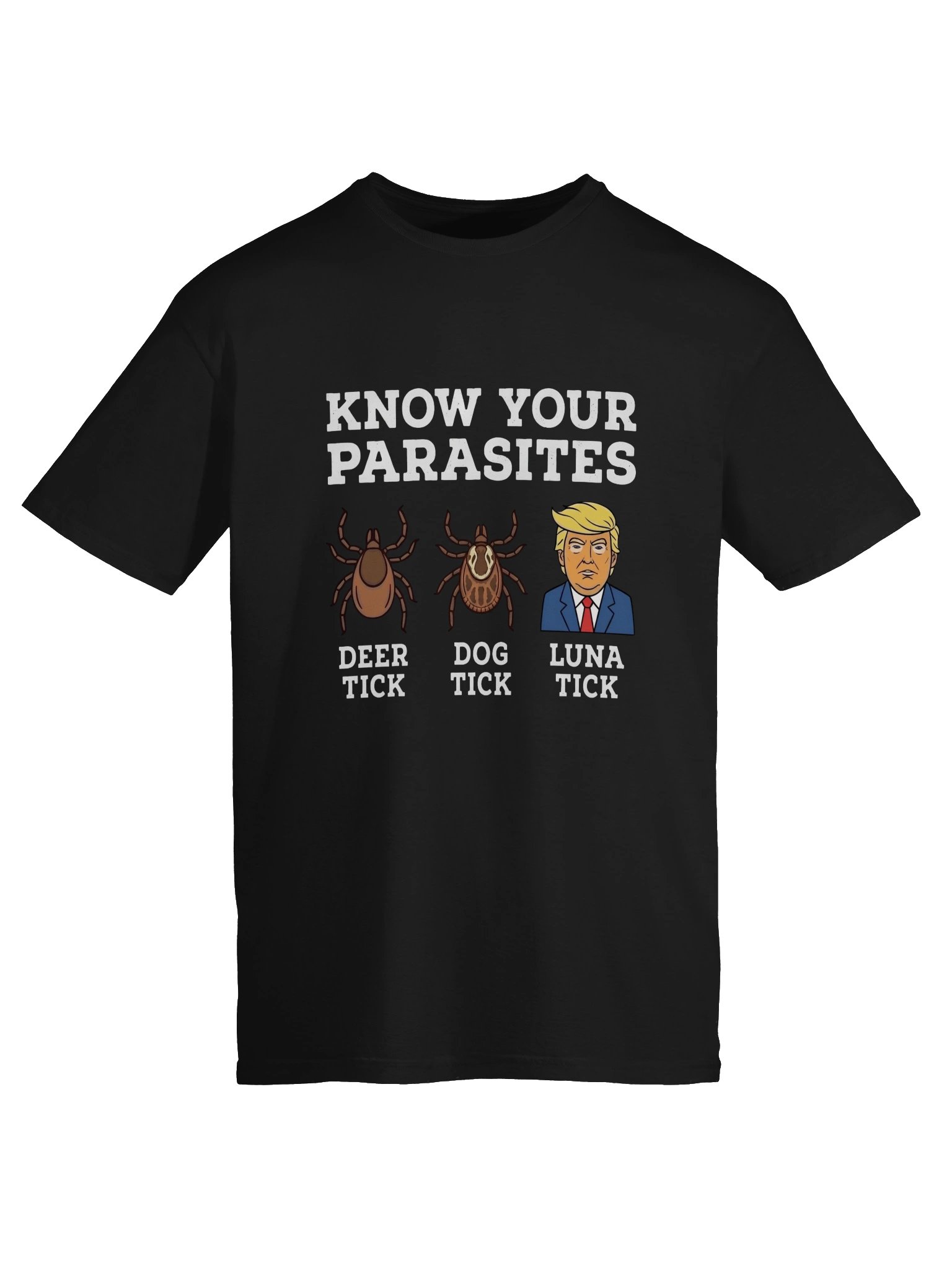 Know Your Parasites Funny Political T-Shirt - Sarcastic Humor Unisex Tee product image (5)