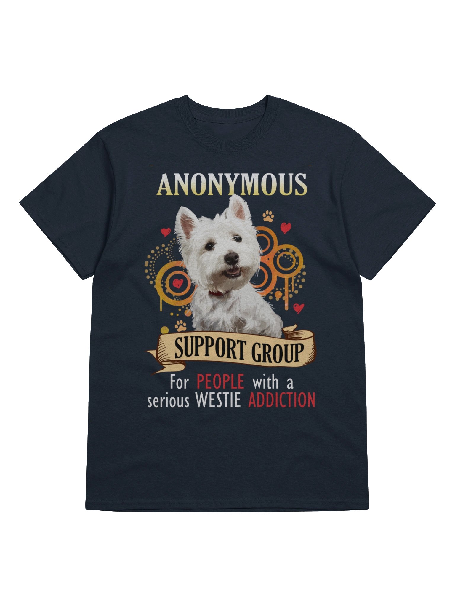 Westies Anonymous Support Group T-Shirt product image (23)