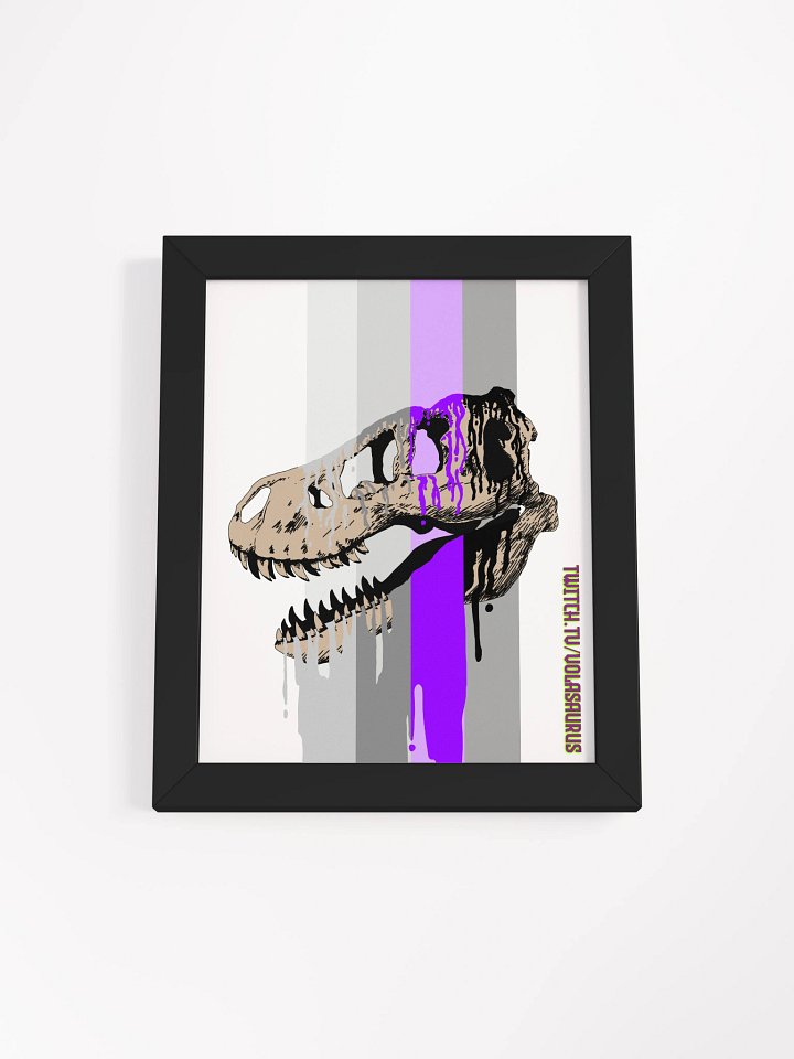 Demisexual Pride Skull Poster! product image (6)