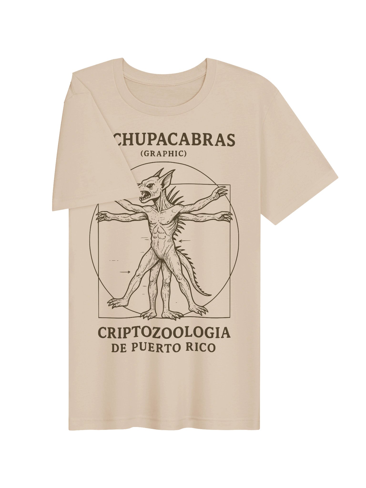 Chupacabras de Vitruvio Camiseta Unisex product image (3)