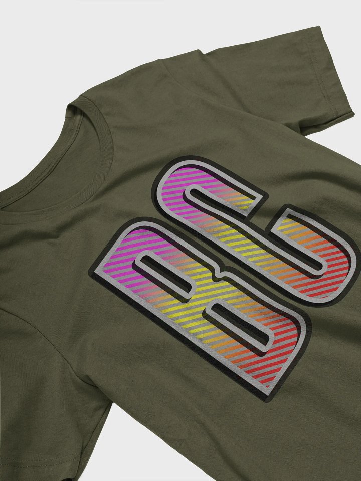 BC British Colombia Bold Gradient Block Letters T-Shirt product image (2)