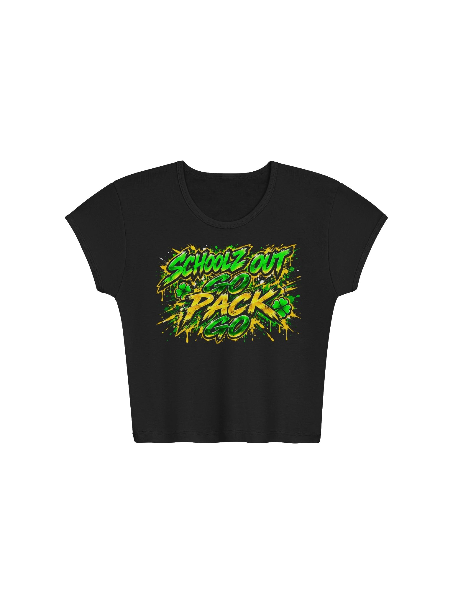 Schoolz Out Vikings Crop Top product image (1)