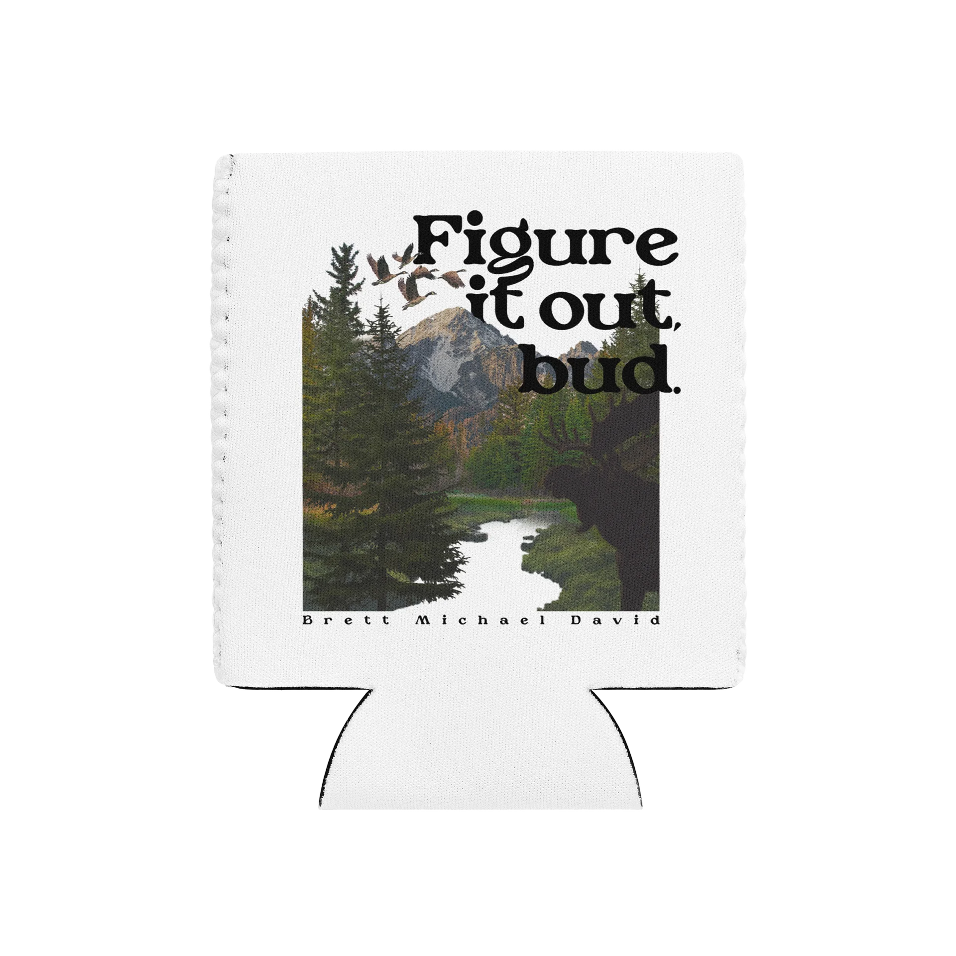 Figure It Out Bud Koozie product image (2)
