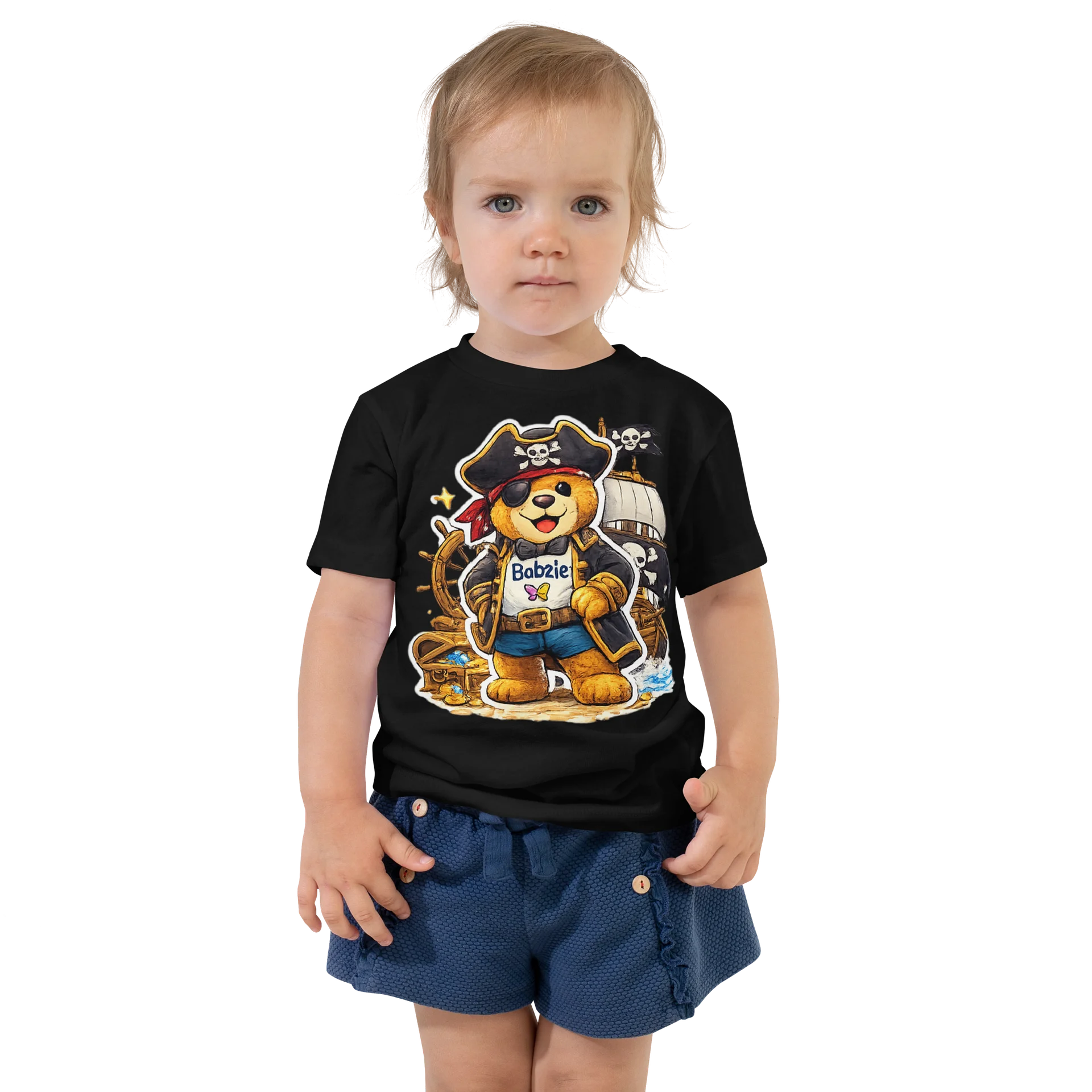 Bobzie Pirate Toddler Tee | Little Adventurer Edition by FayzieBobs product image (1)