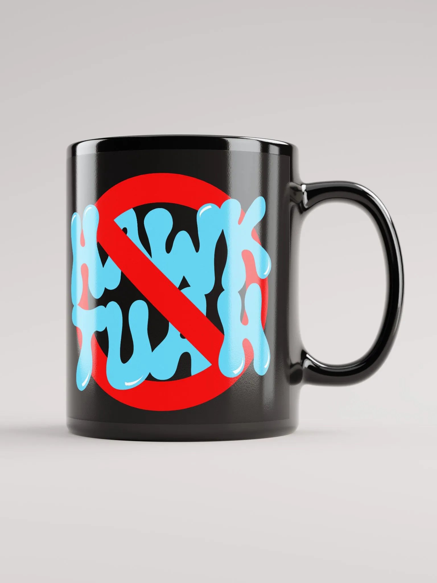 No Hawk Tuah Mug (Black) product image (1)