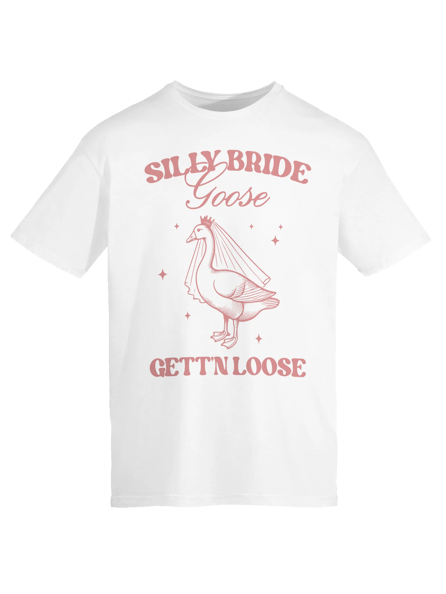 Silly Bride Goose Shirt – Funny Bachelorette Party Tee | Bride Getting Loose Graphic Shirt, Wedding Party Gift product image (27)