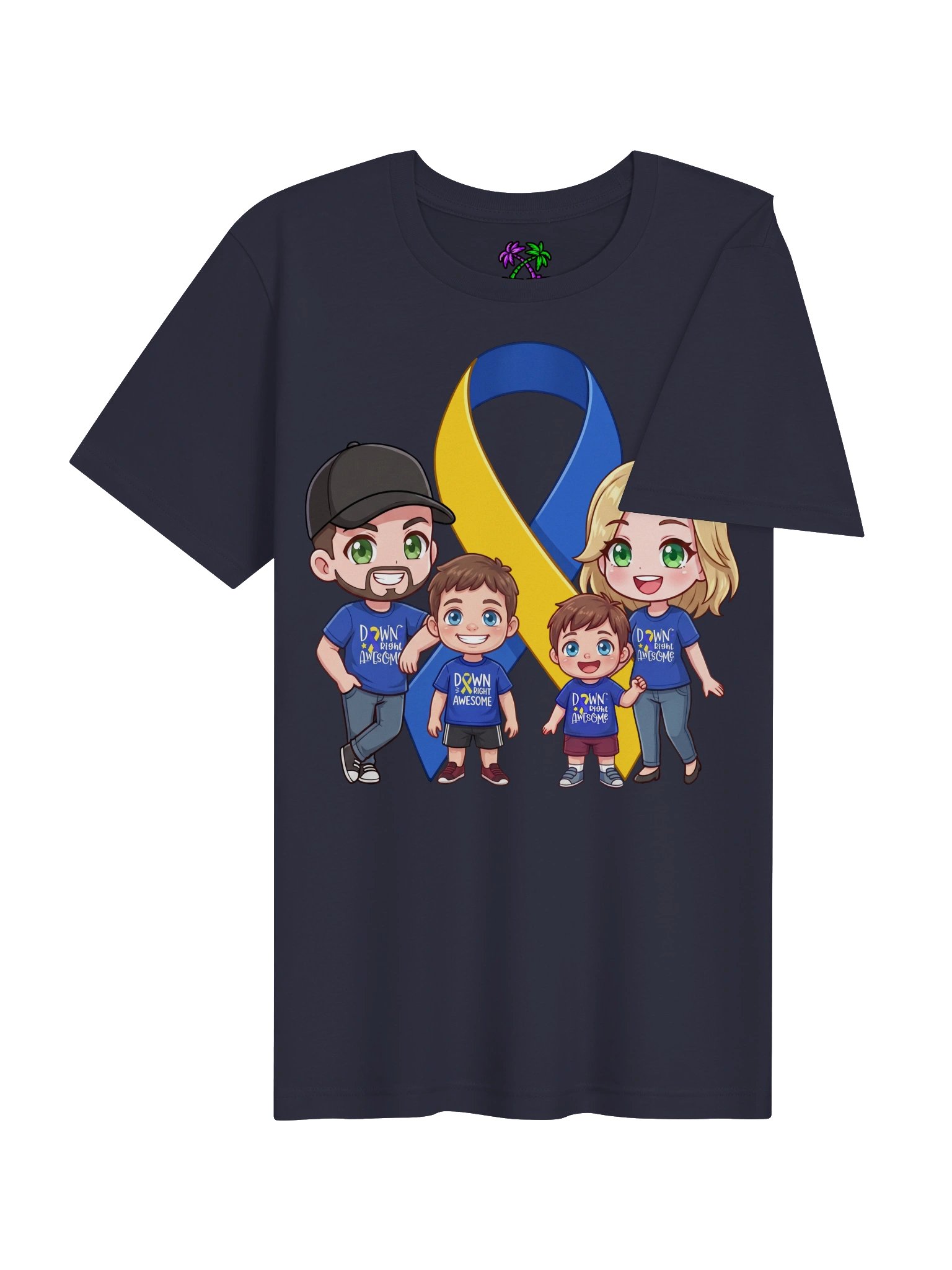 Ham and Liz Gaming Down Syndrome Support T-shirt product image (12)