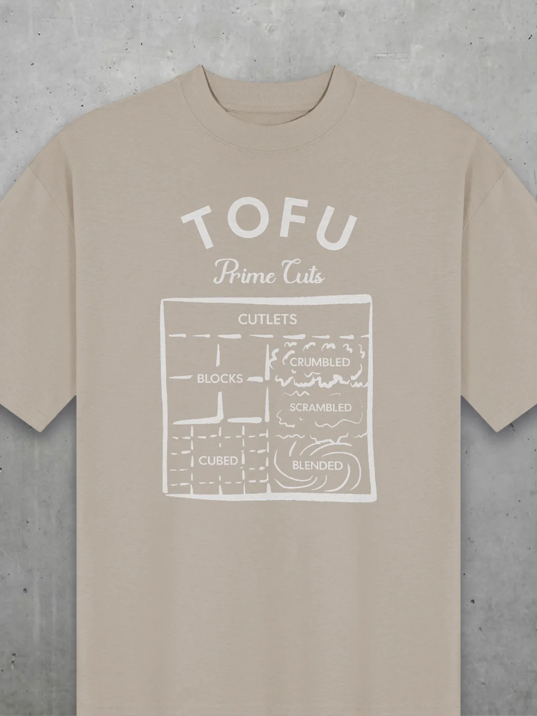 Tofu Cuts Oversized Tee product image (1)