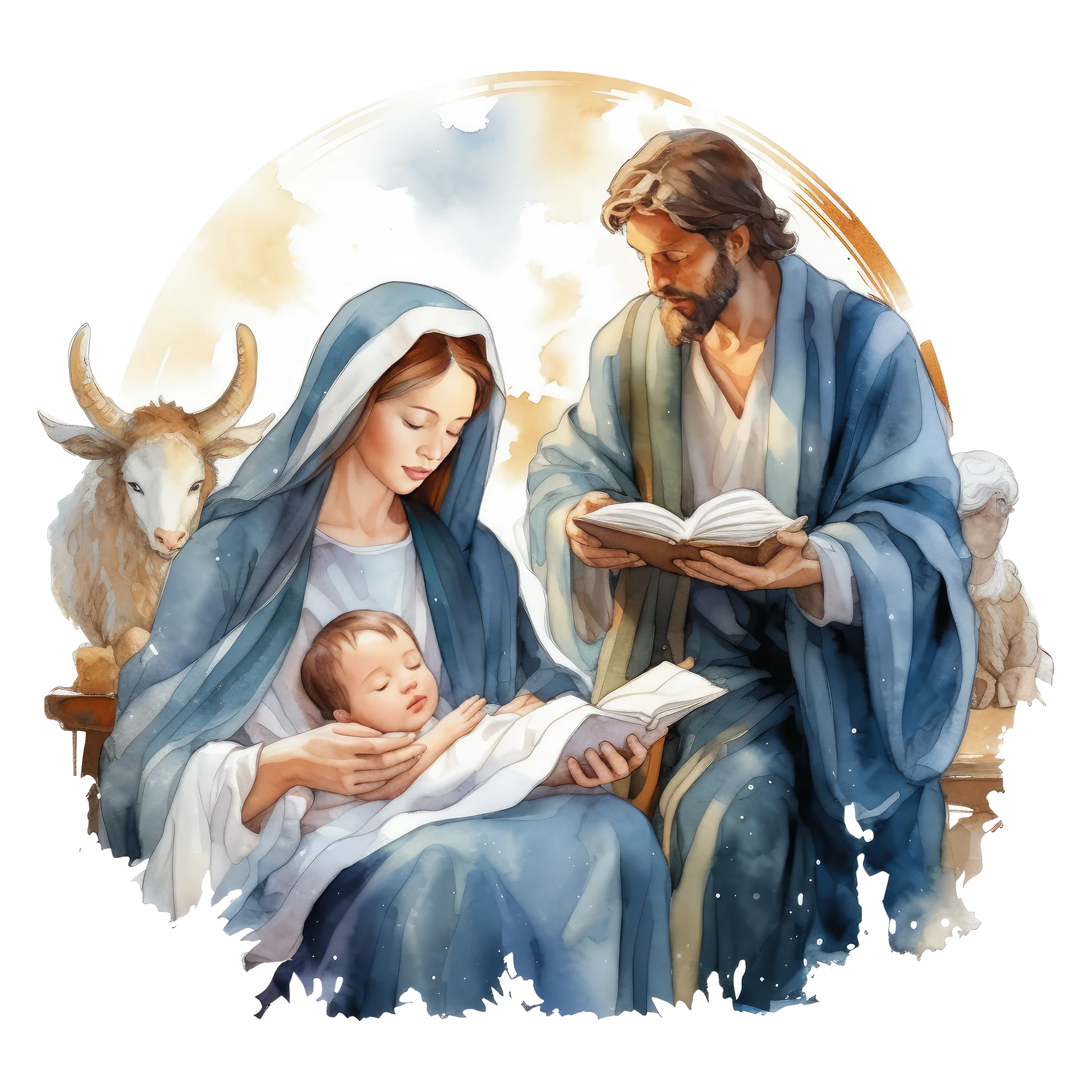 Jesus Born - Clipart Christmas Clipart product image (2)