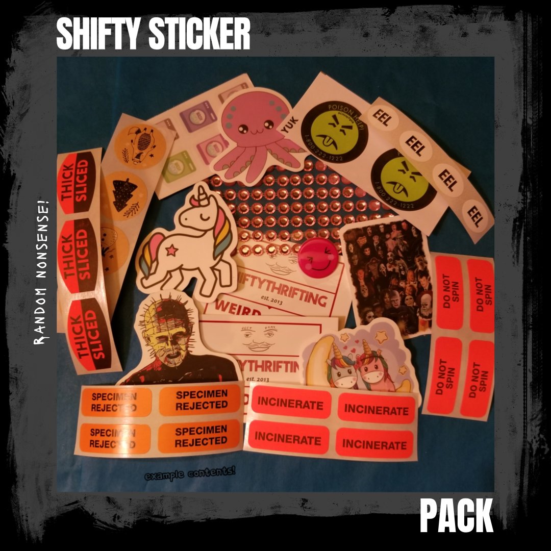 Random Shifty Sticker Pack - ships free! product image (1)