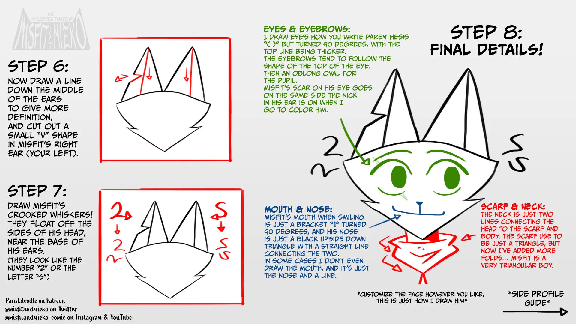 Misfit Reference Sheet product image (3)