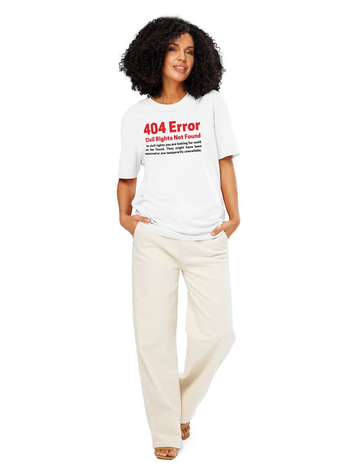 Civil Rights Not Found Unisex T-Shirt product image (2)