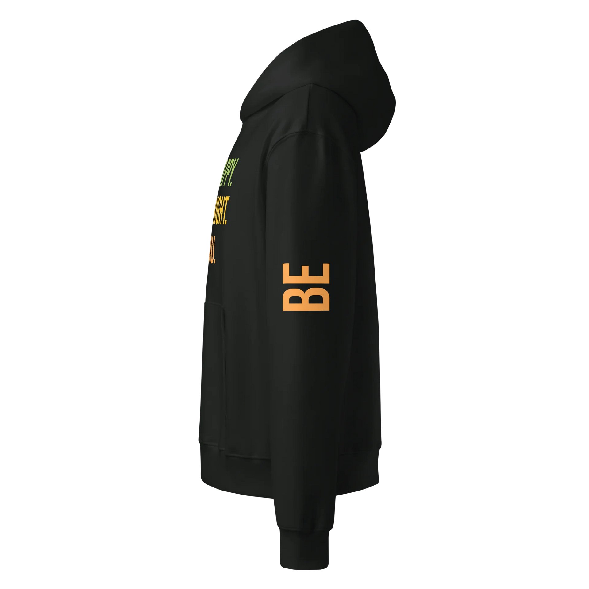 Be Happy. Be Bright. Be You Oversized Hoodie product image (3)