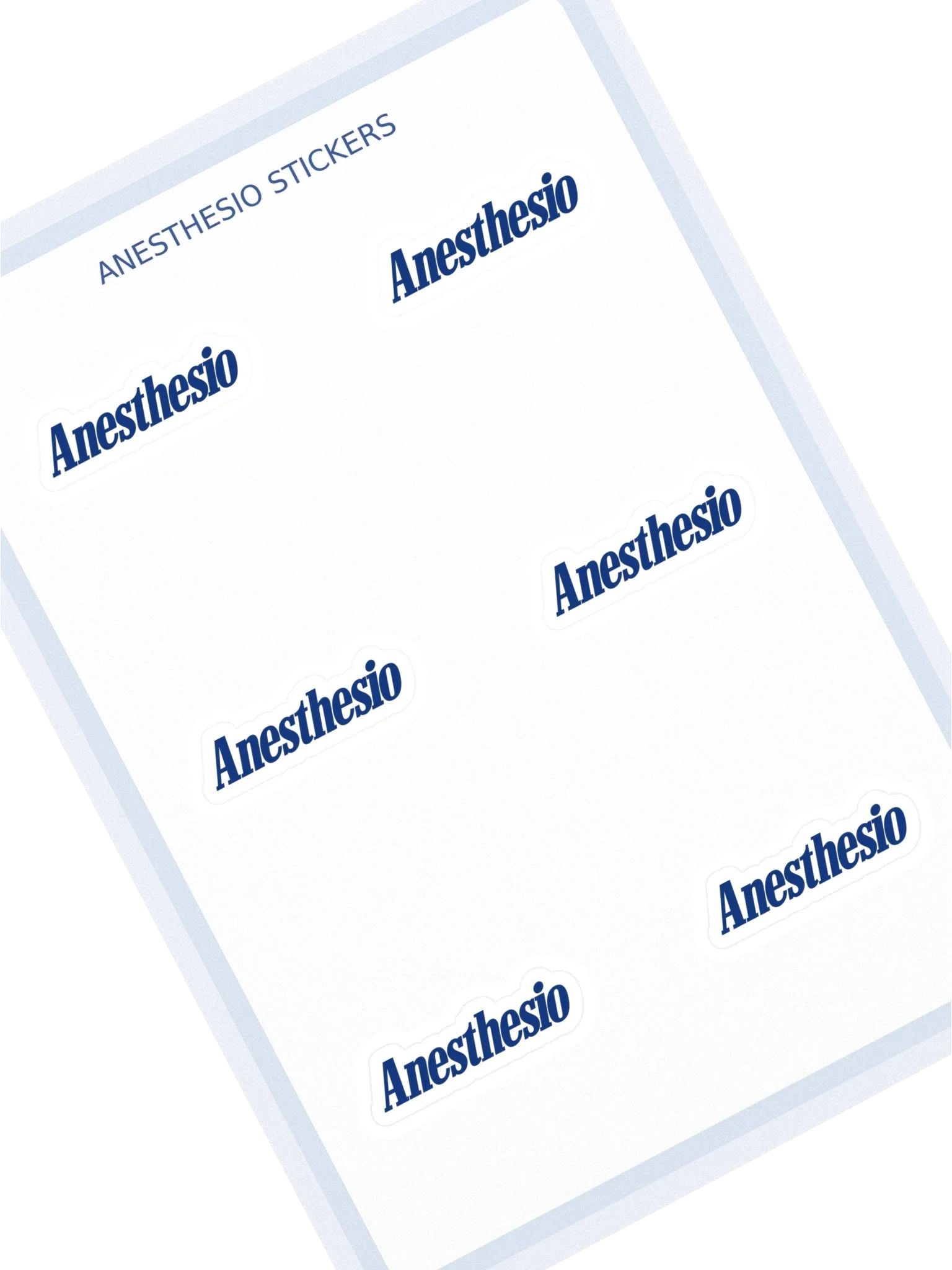 Anesthesio Sticker Sheet
