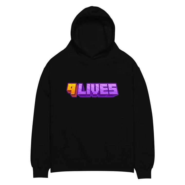 9 Lives Oversized Unisex Hoodie product image (4)