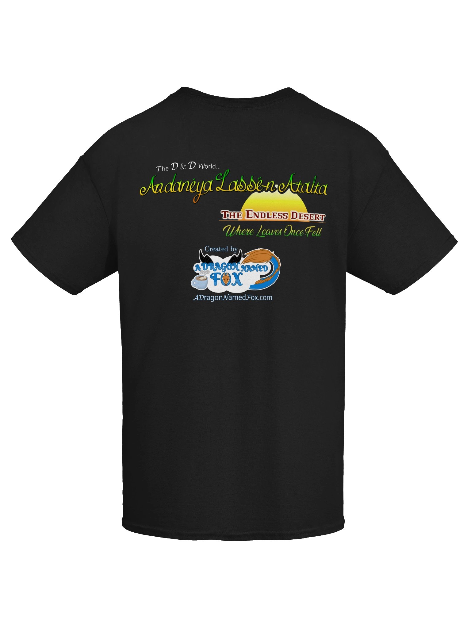 Gildan Unisex - Endless Desert T-shirt (Front, and Back) product image (7)