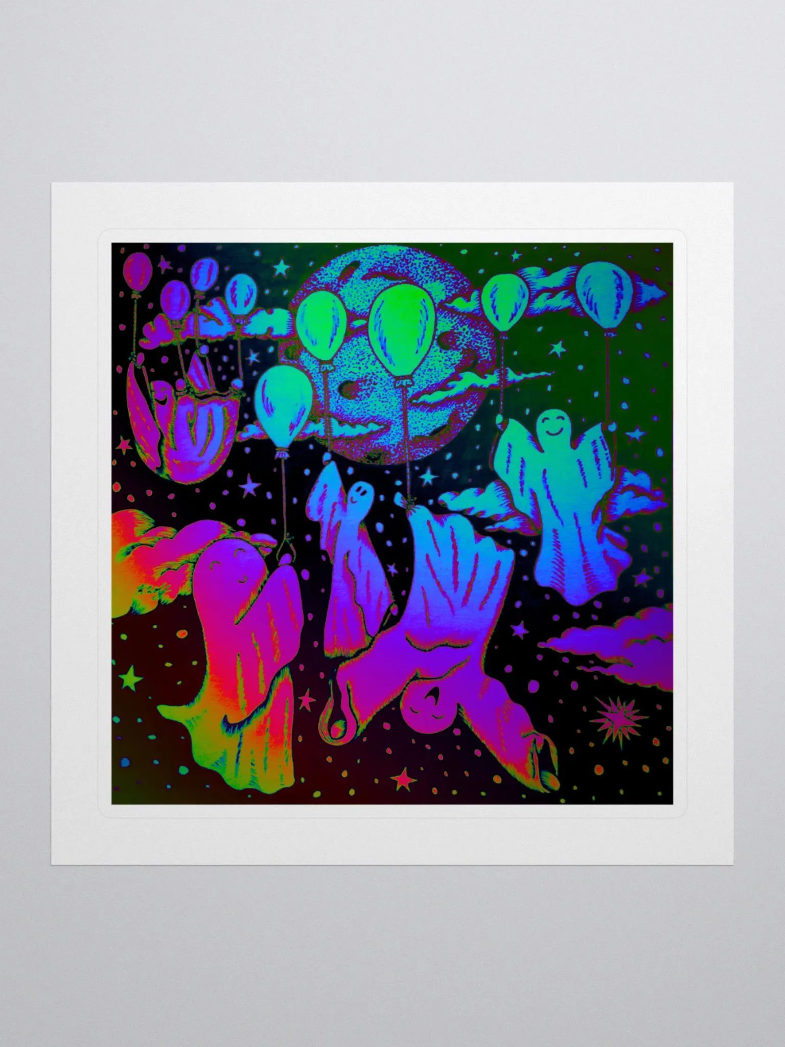 Limited edition Floaty Ghosty Stickers product image (1)