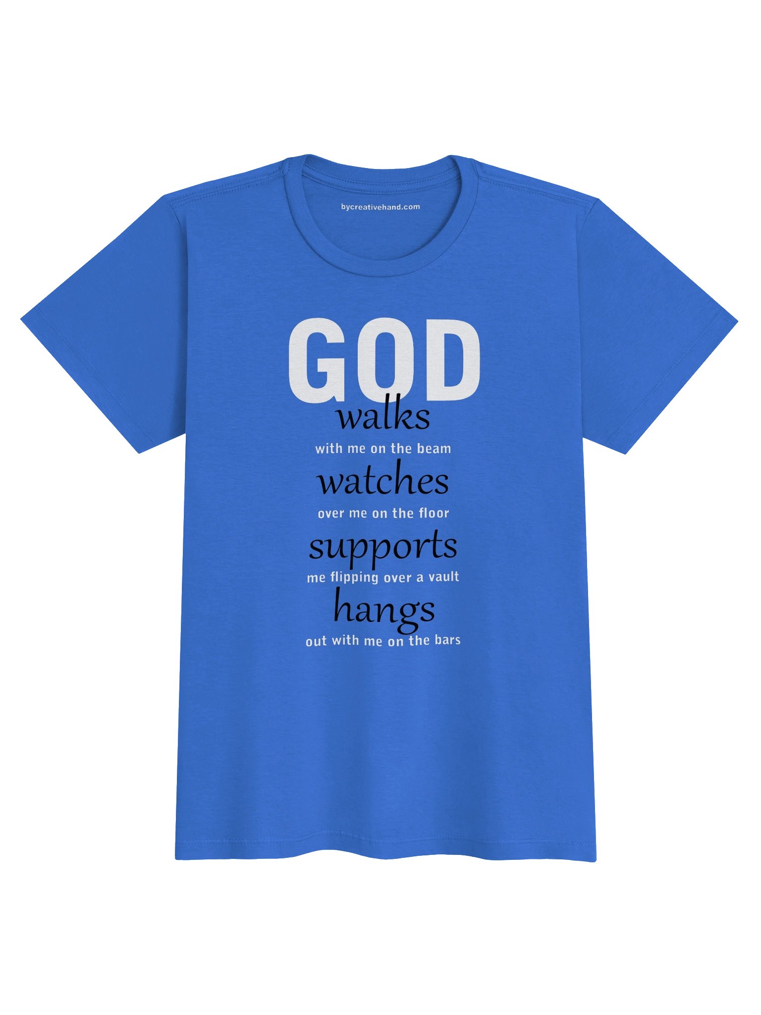 God walks-watches-supports-hangs Tee BWTX product image (1)