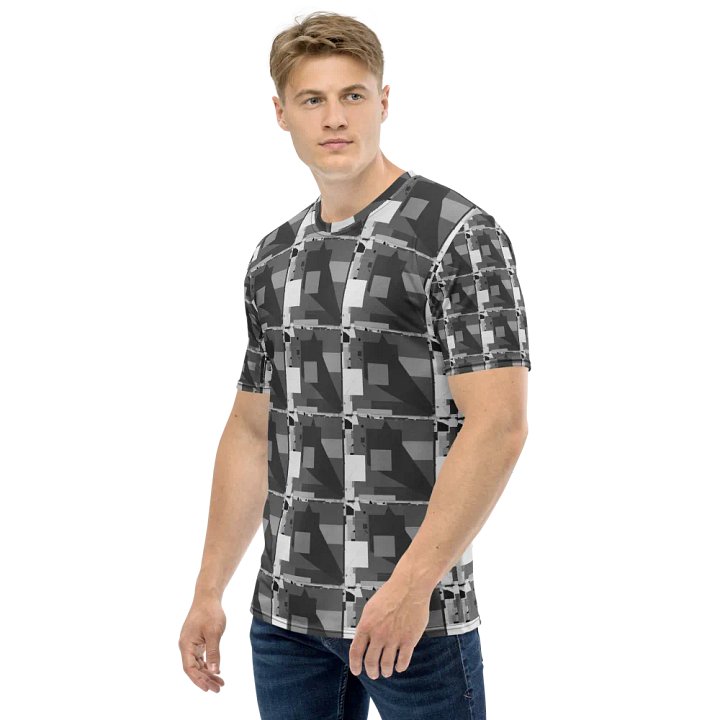 Anti AI Urban Camouflage TShirt - Grey (Unisex) product image (2)