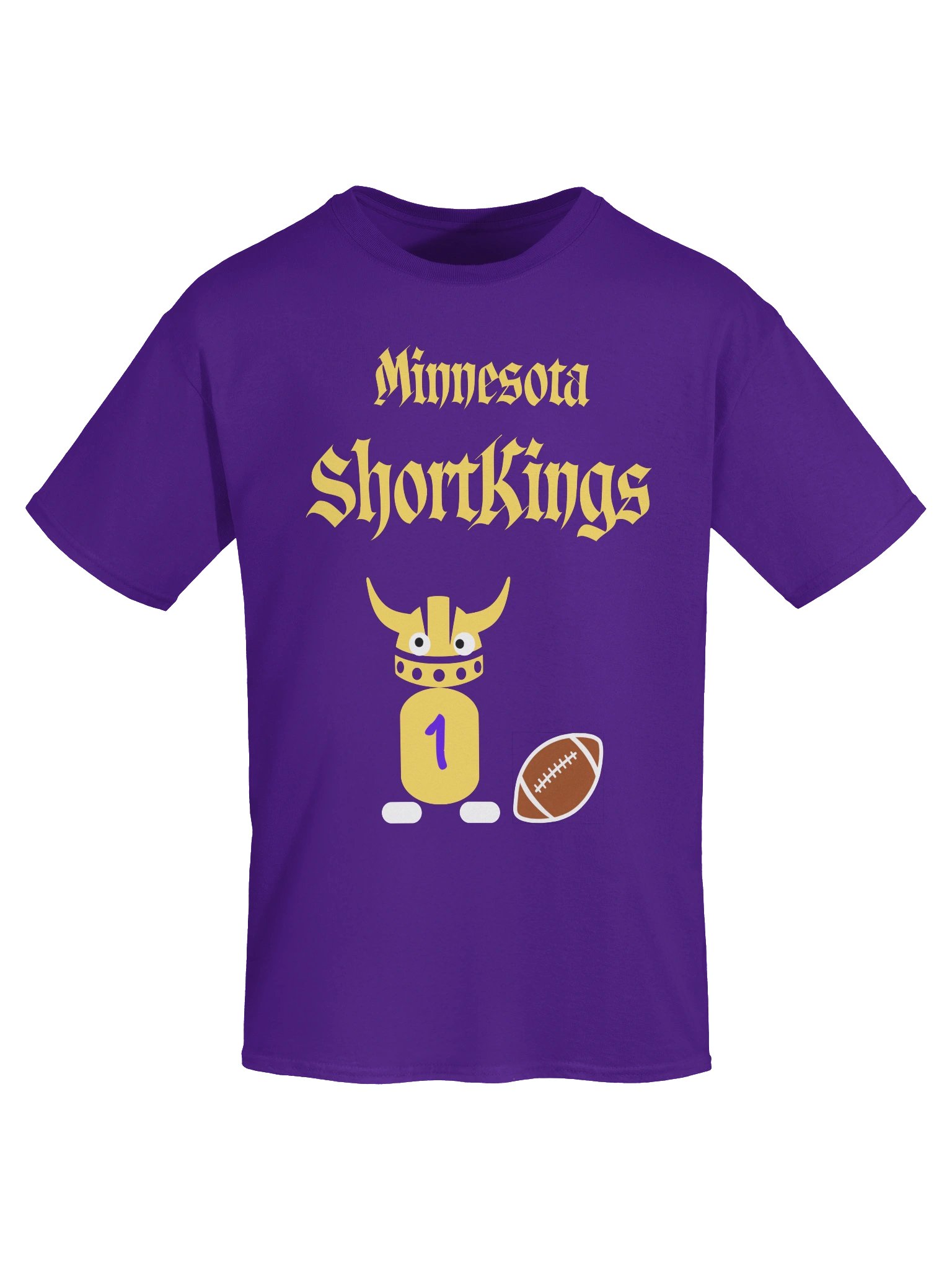 Minnesota Short Kings purple T-Shirt product image (5)