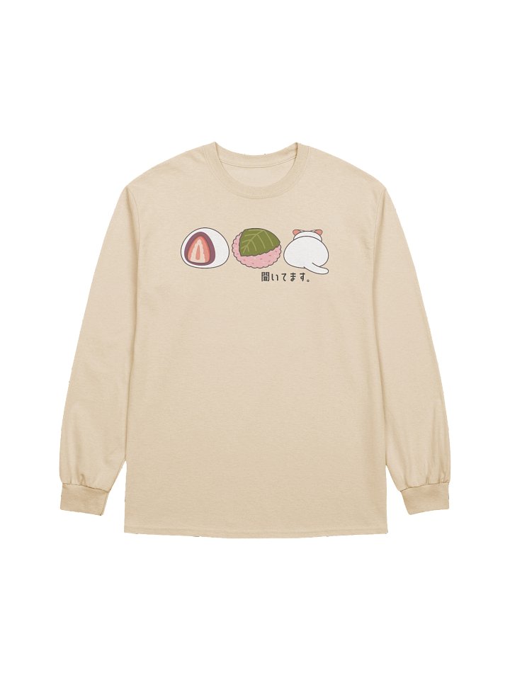 Daifuku Mochi Cat - Unisex Adult Long Sleeve T-shirt product image (1)