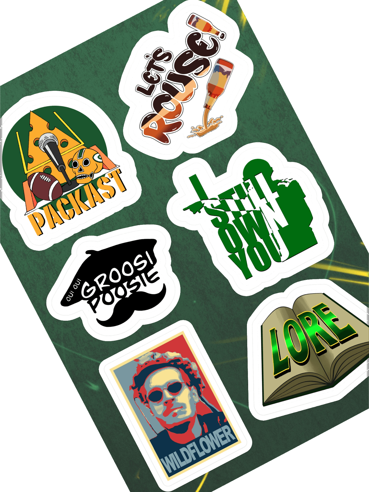 Pastizz Sticker Packast Sticker Set 4 | Tom Grossi