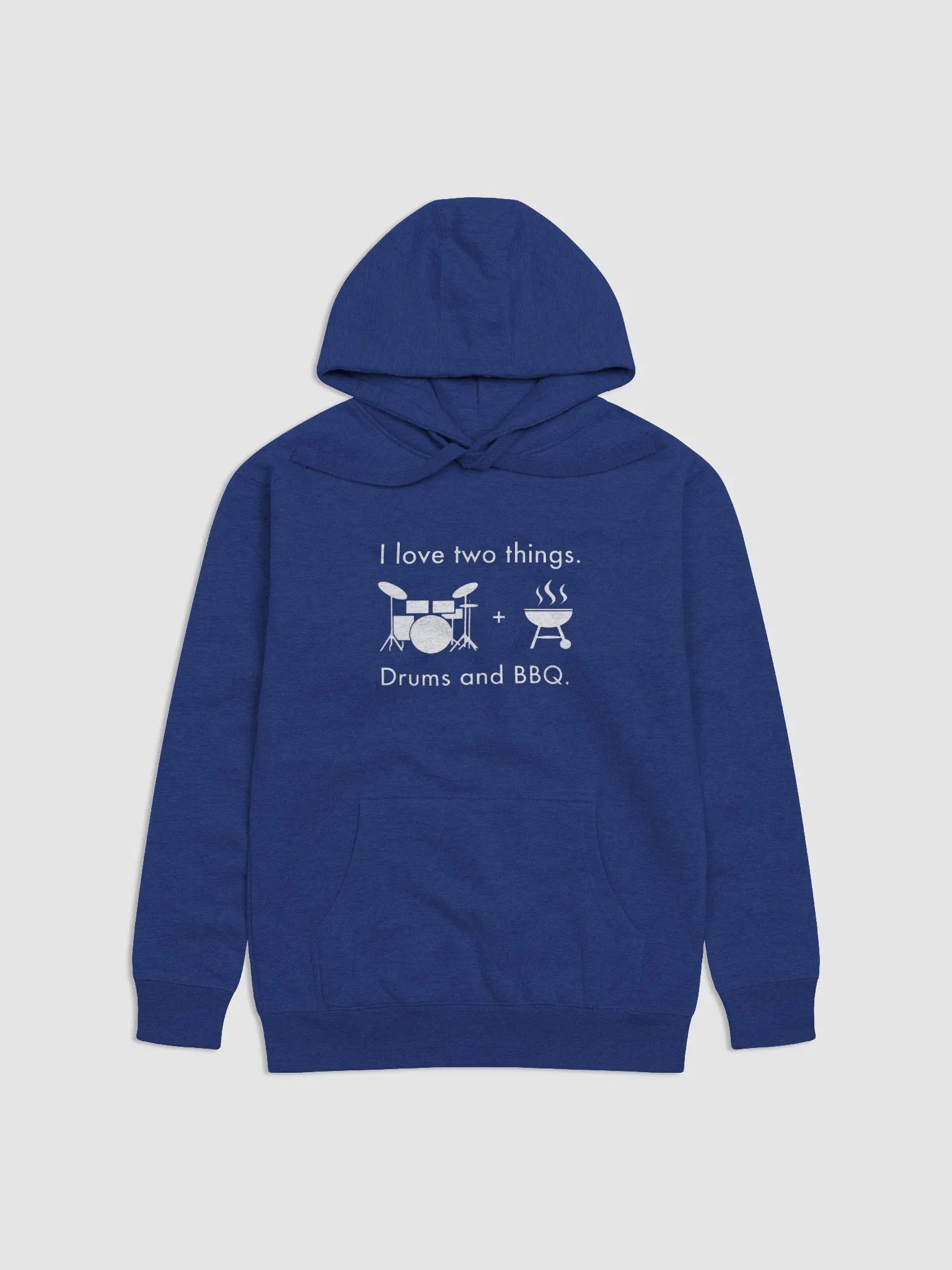 Drums + BBQ Premium Hoodie product image (4)