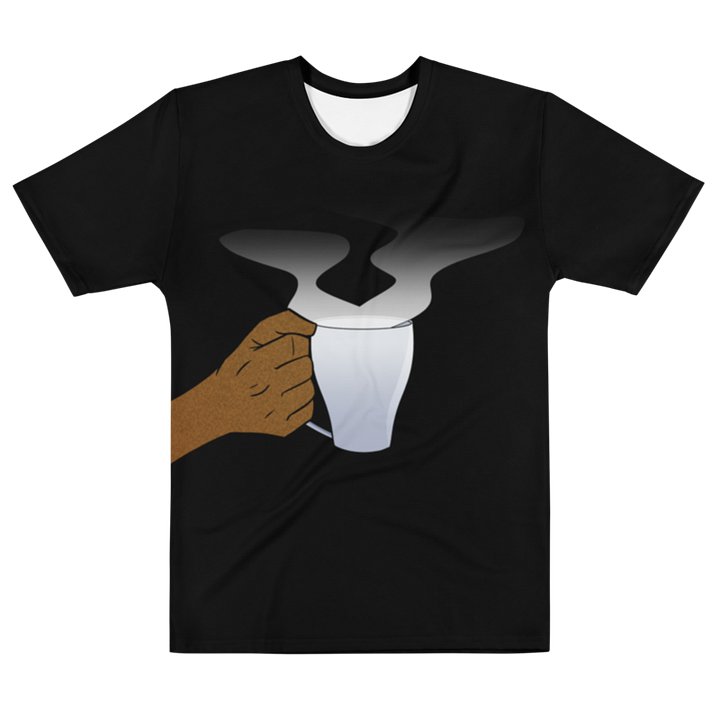 Coffee (black shirt / dark brown skin tone) product image (1)