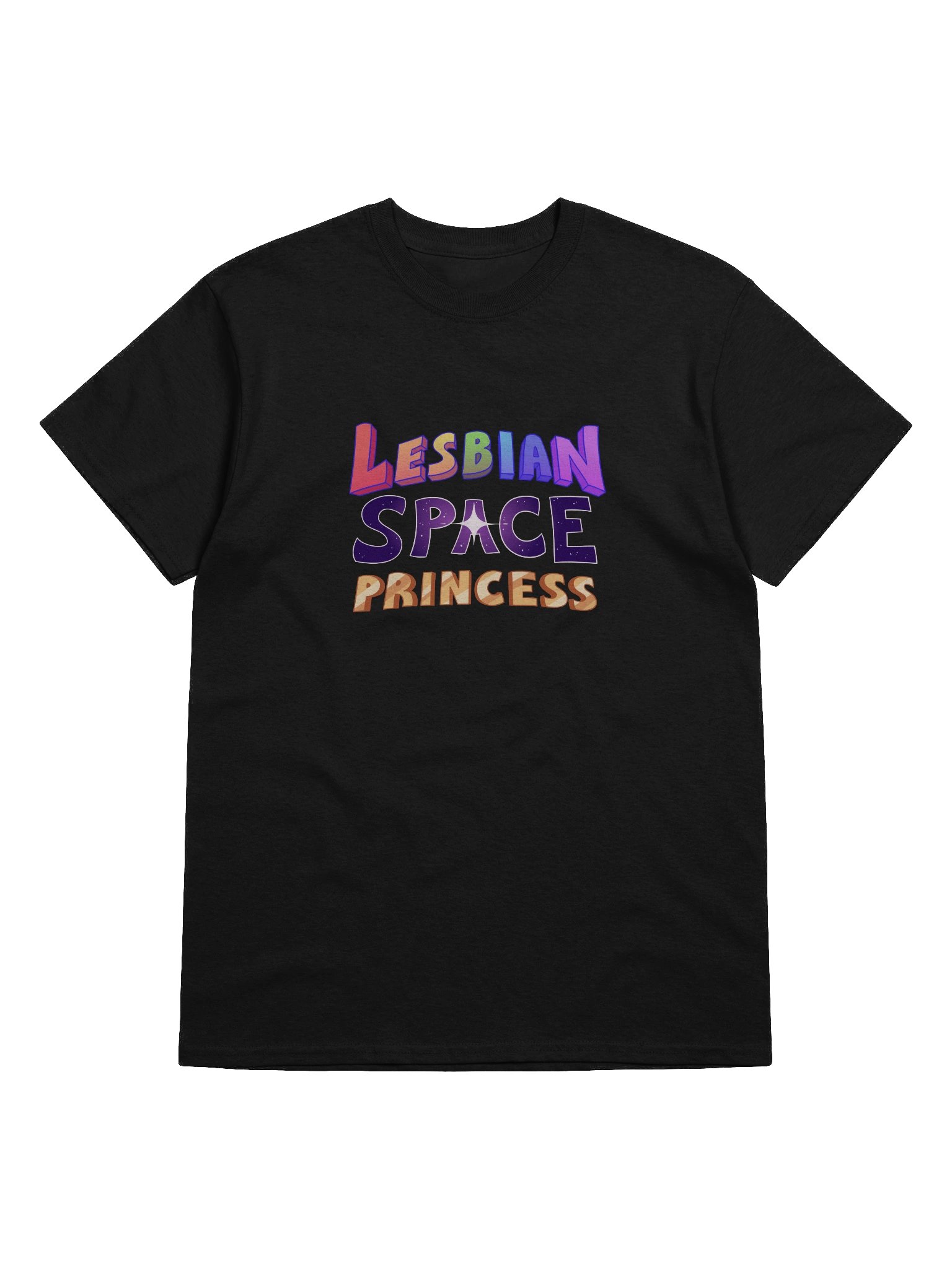 Lesbian Space Princess Tee product image (27)