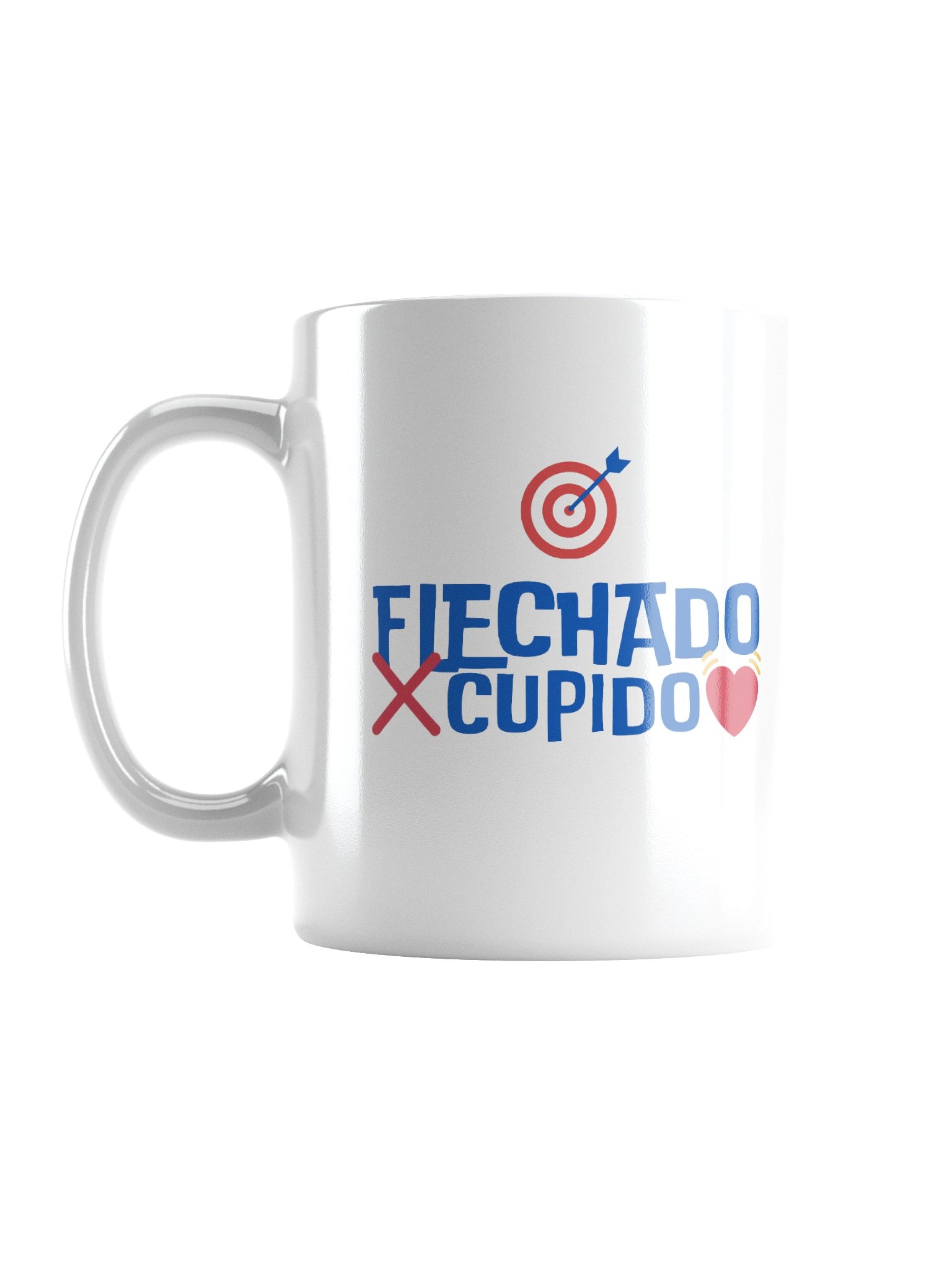 Taza Flechado x Cupido Blanca estilo 3 product image (1)