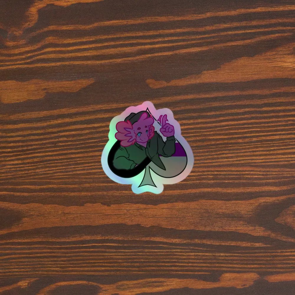 Demisexual in Spades | Kiss-Cut Sticker product image (5)