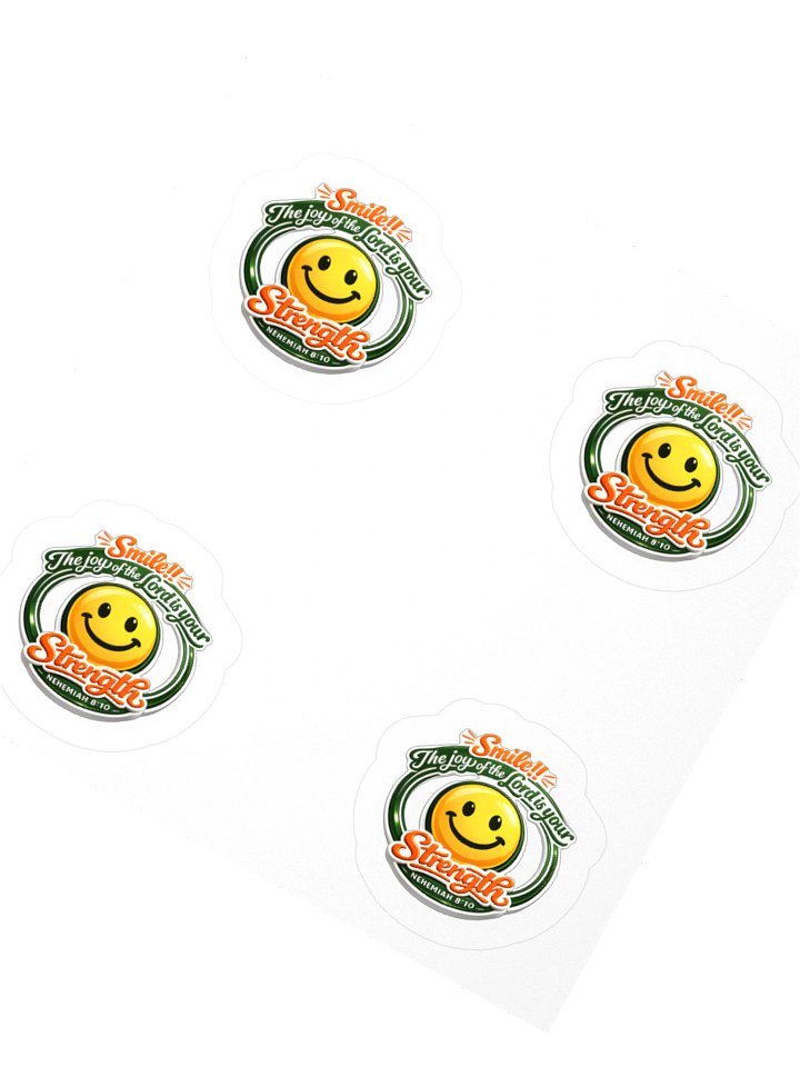 Smile! The Joy of the Lord Stickers product image (5)