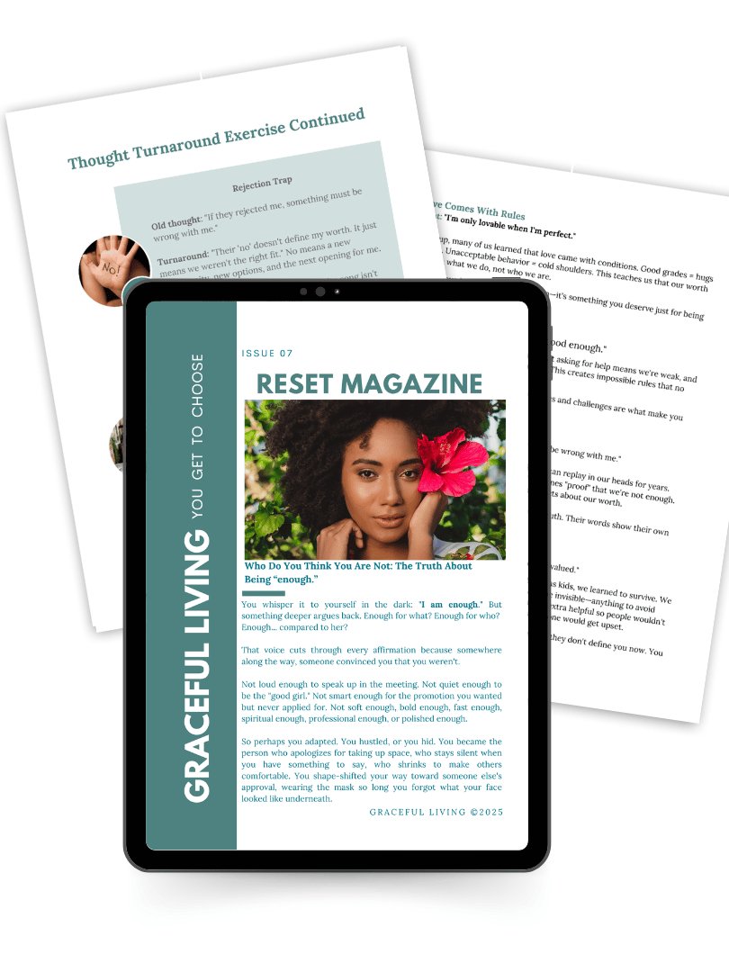 Graceful Living Magazine Issue 7: Who Do You Think You Are Not? product image (3)