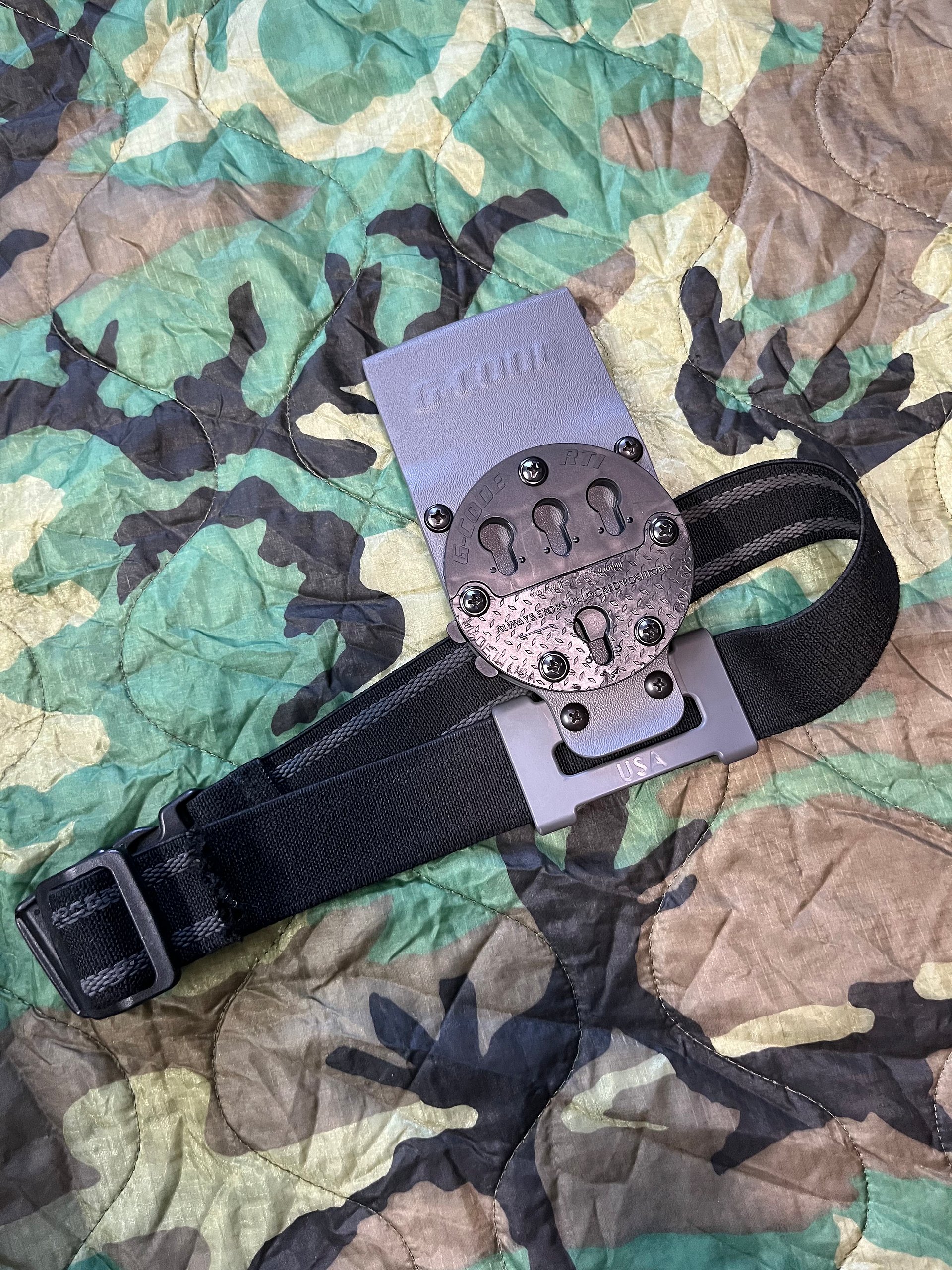 G CODE HOLSTER THING WITH LEG STRAP GREY product image (1)