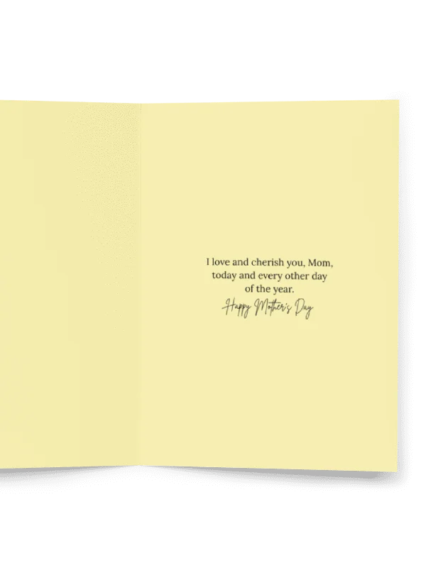 Best Mom Floral Mother’s Day Card product image (3)