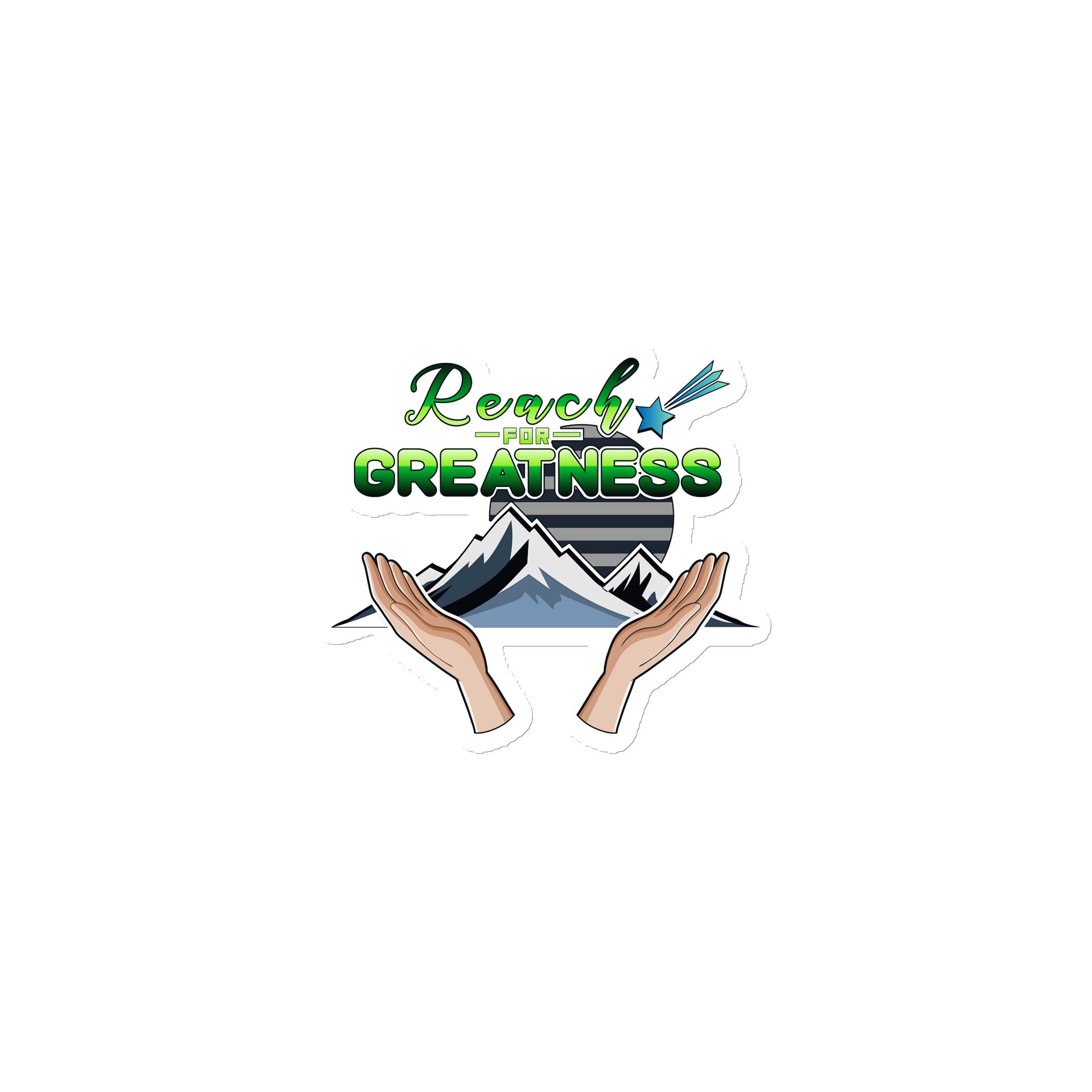 Reach for Greatness Magnet product image (1)