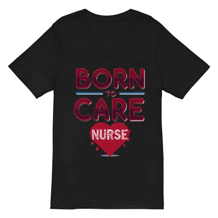 Heartfelt Nurse V-Neck Tee product image (3)