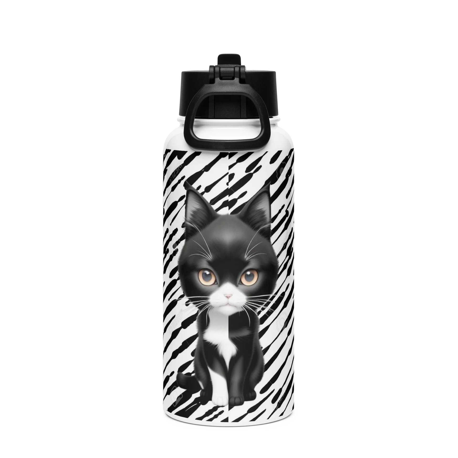 Buddy Stainless Steel Water Bottle with a Straw Lid product image (2)