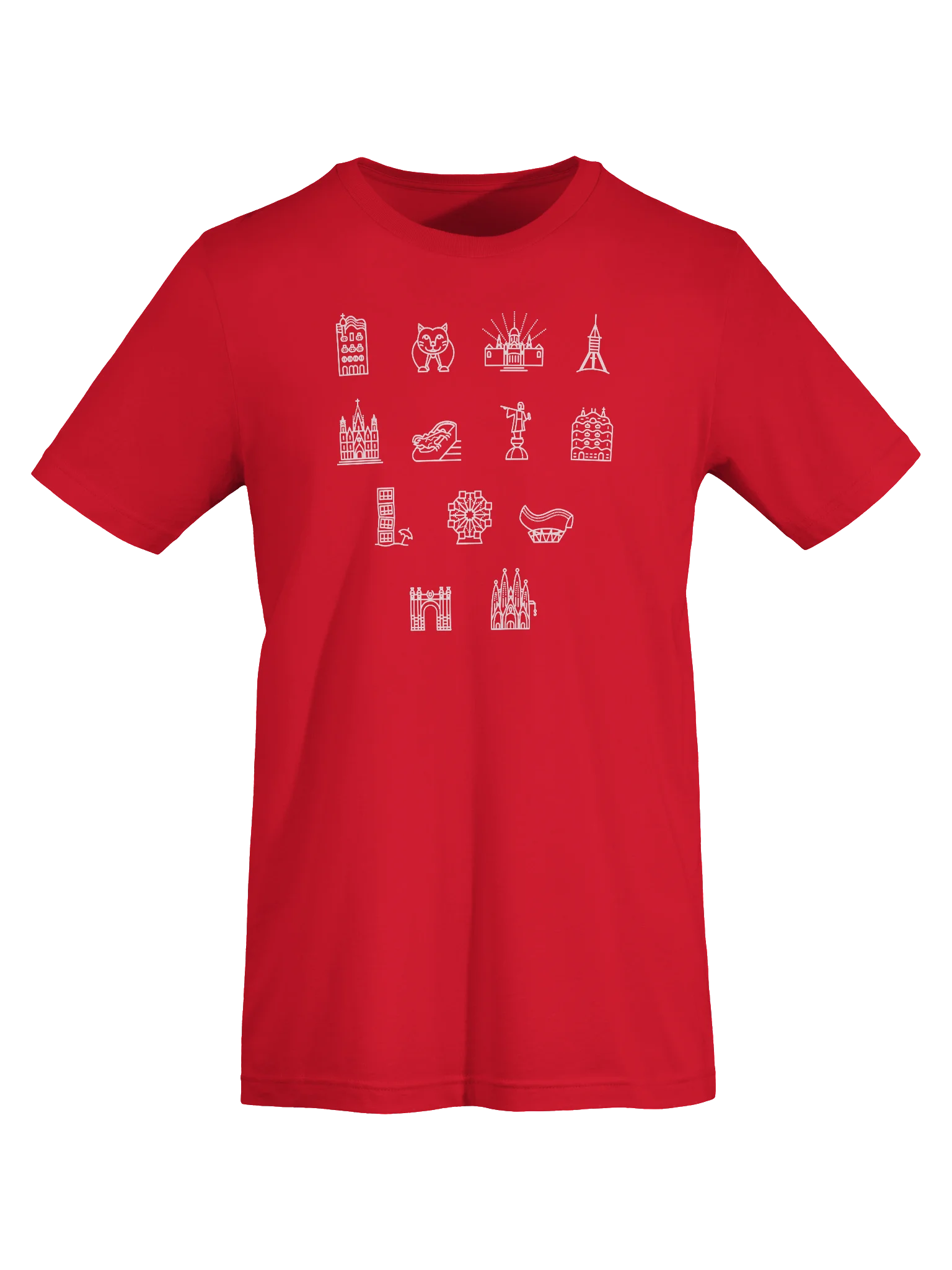Barcelona Icons T-shirt product image (33)