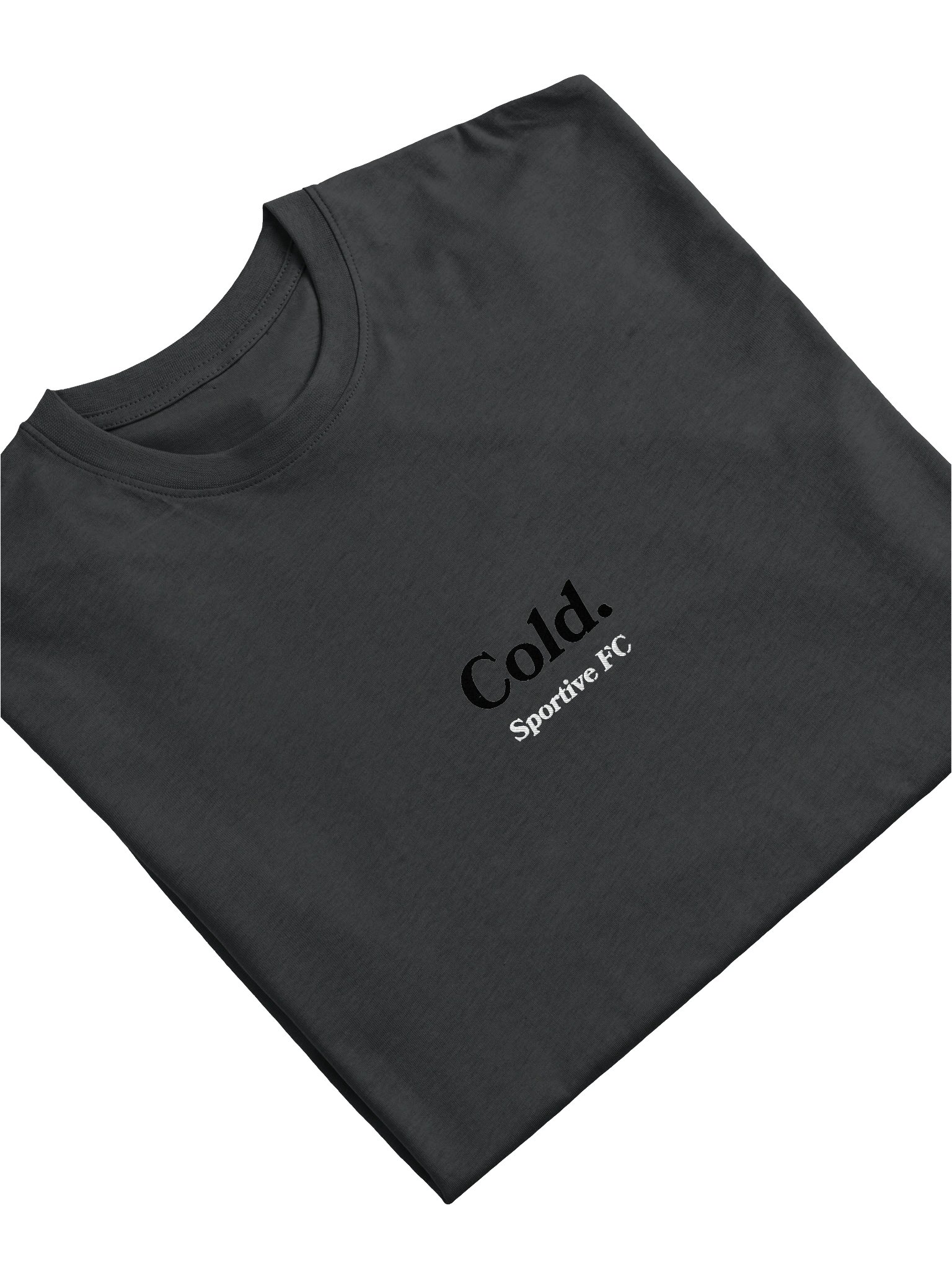 Black and White Cold Heavyweight Tee - Embroidered product image (22)