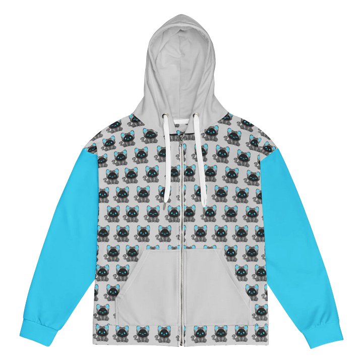PalBot Patterned Hoodie (Blue) product image (1)