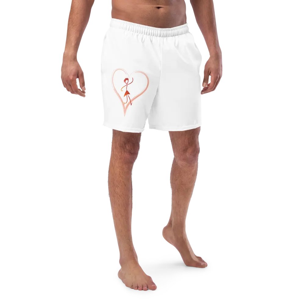 Neon Heart Dancer Swim Trunks product image (1)
