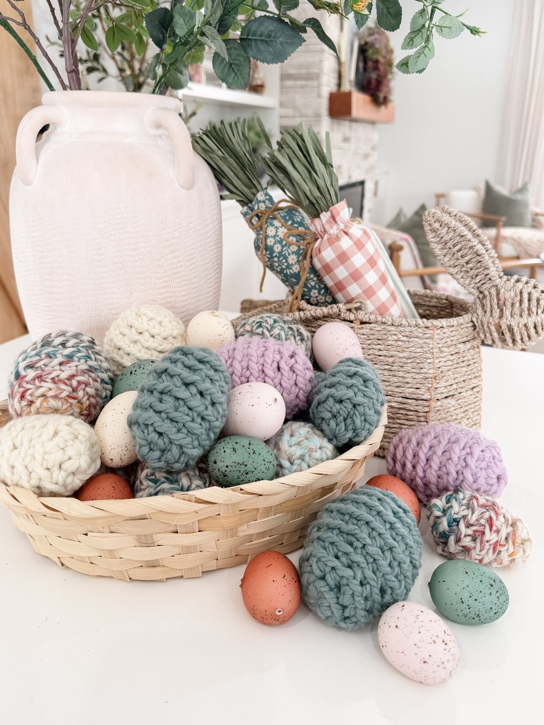 Rustic Farmhouse Easter Egg Crochet Pattern product image (10)