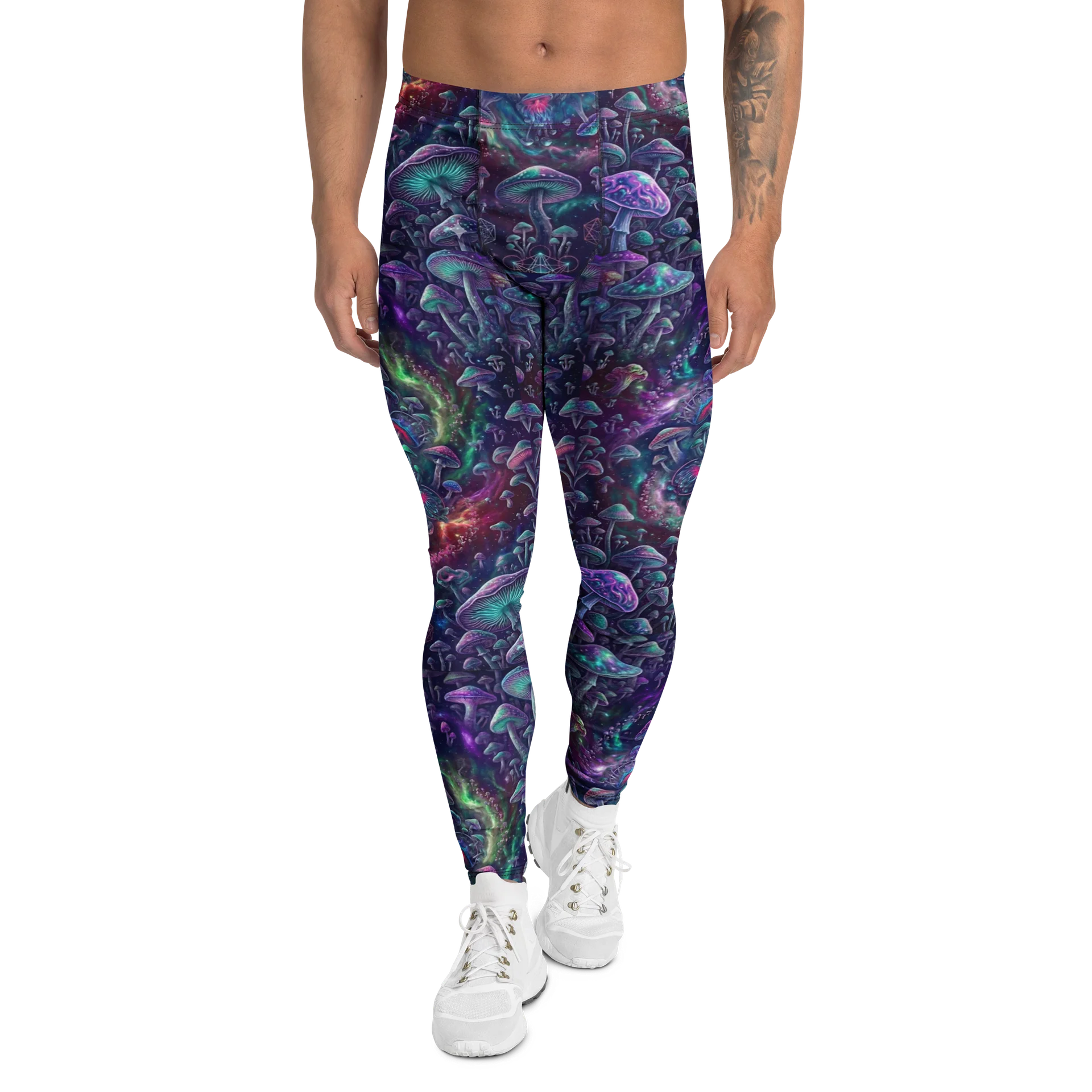 Neon Fungi Flux Tights Mens product image (1)