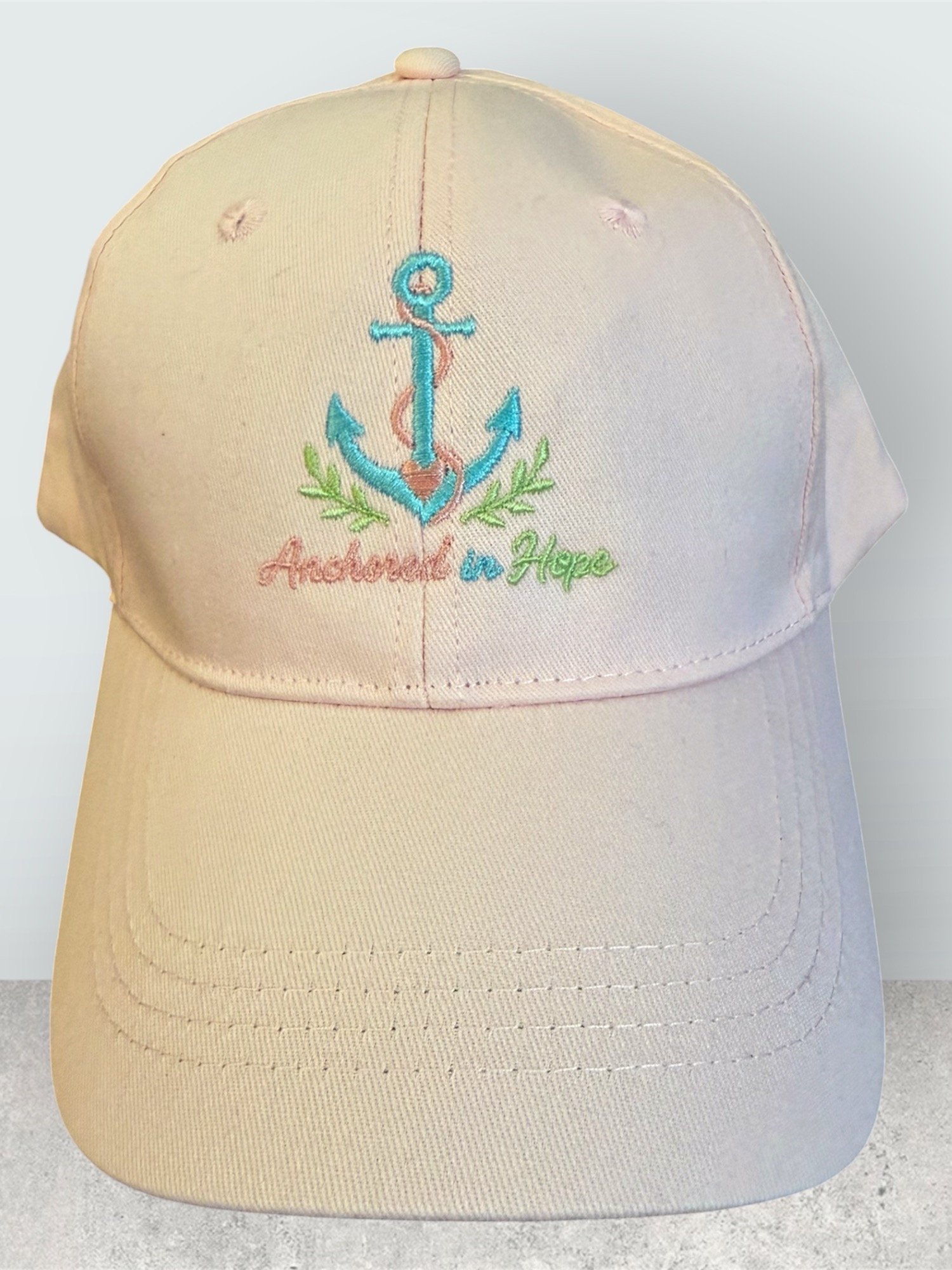 Anchored In Hope Embroidered Hat product image (1)