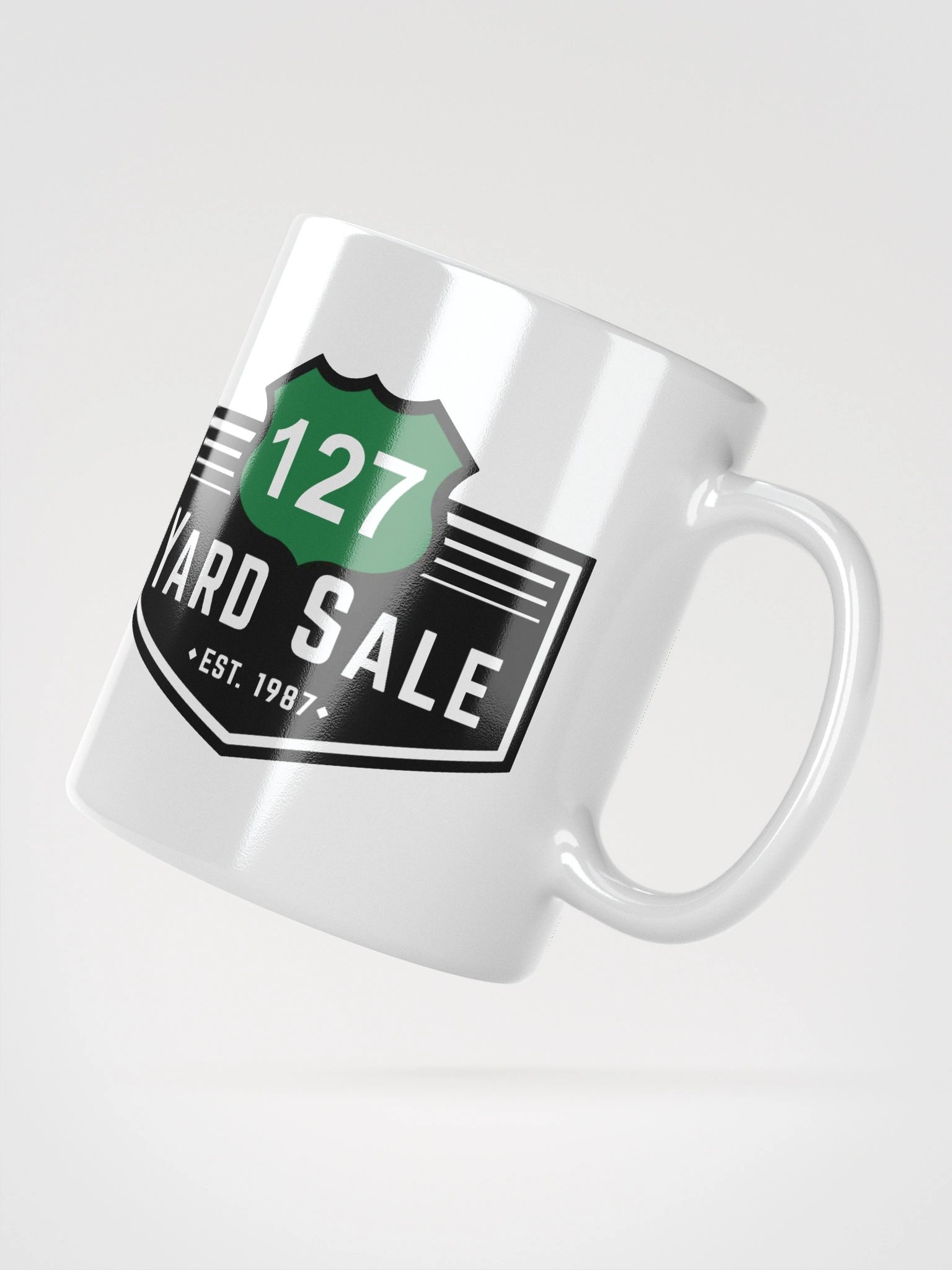 127 Yard Sale (2025) Vintage - White Glossy Mug product image (3)